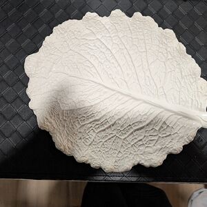 Vellum Serving Platter In Great Condition